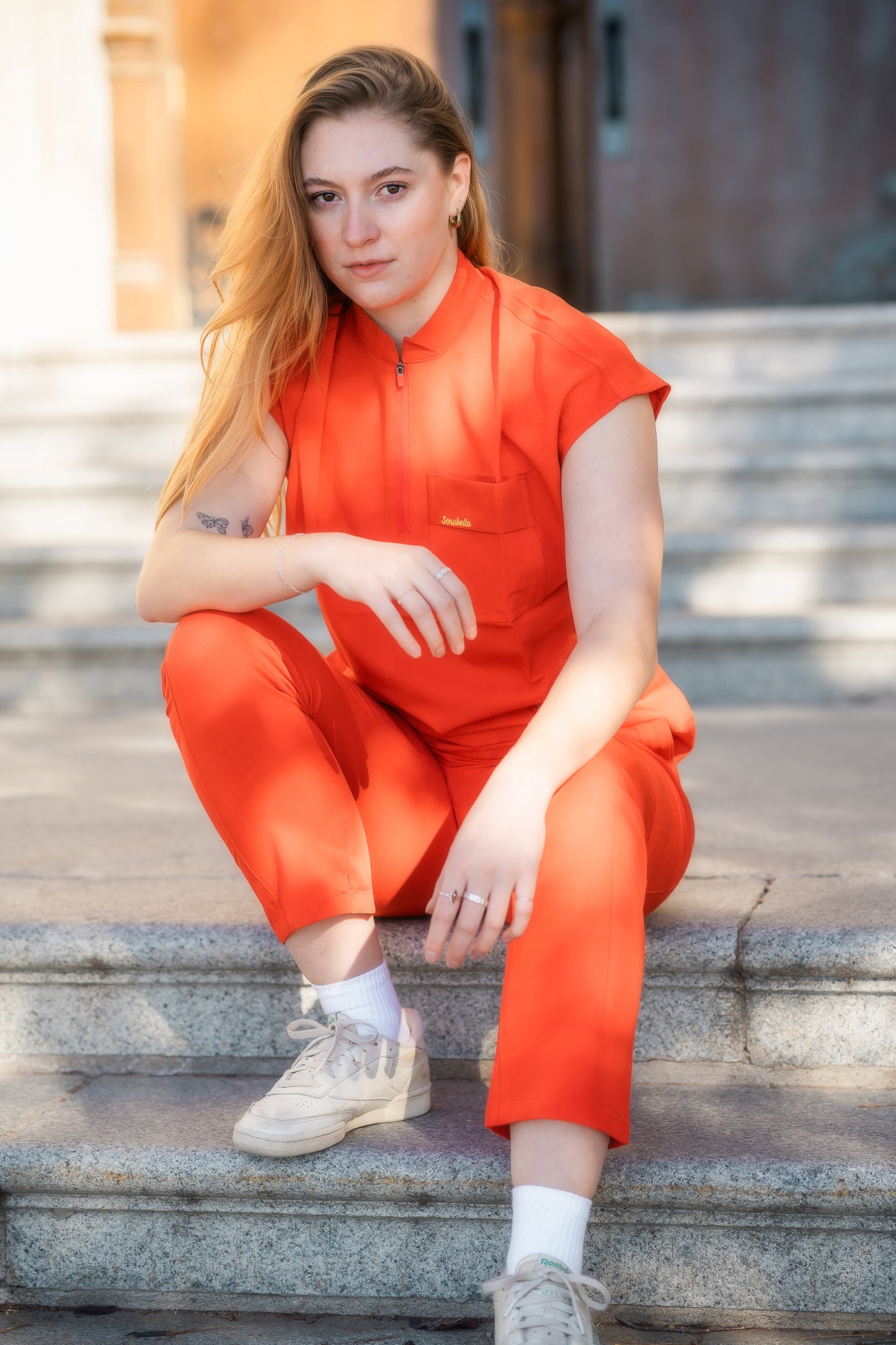 Premium Pro Petite Top Chinese Collar