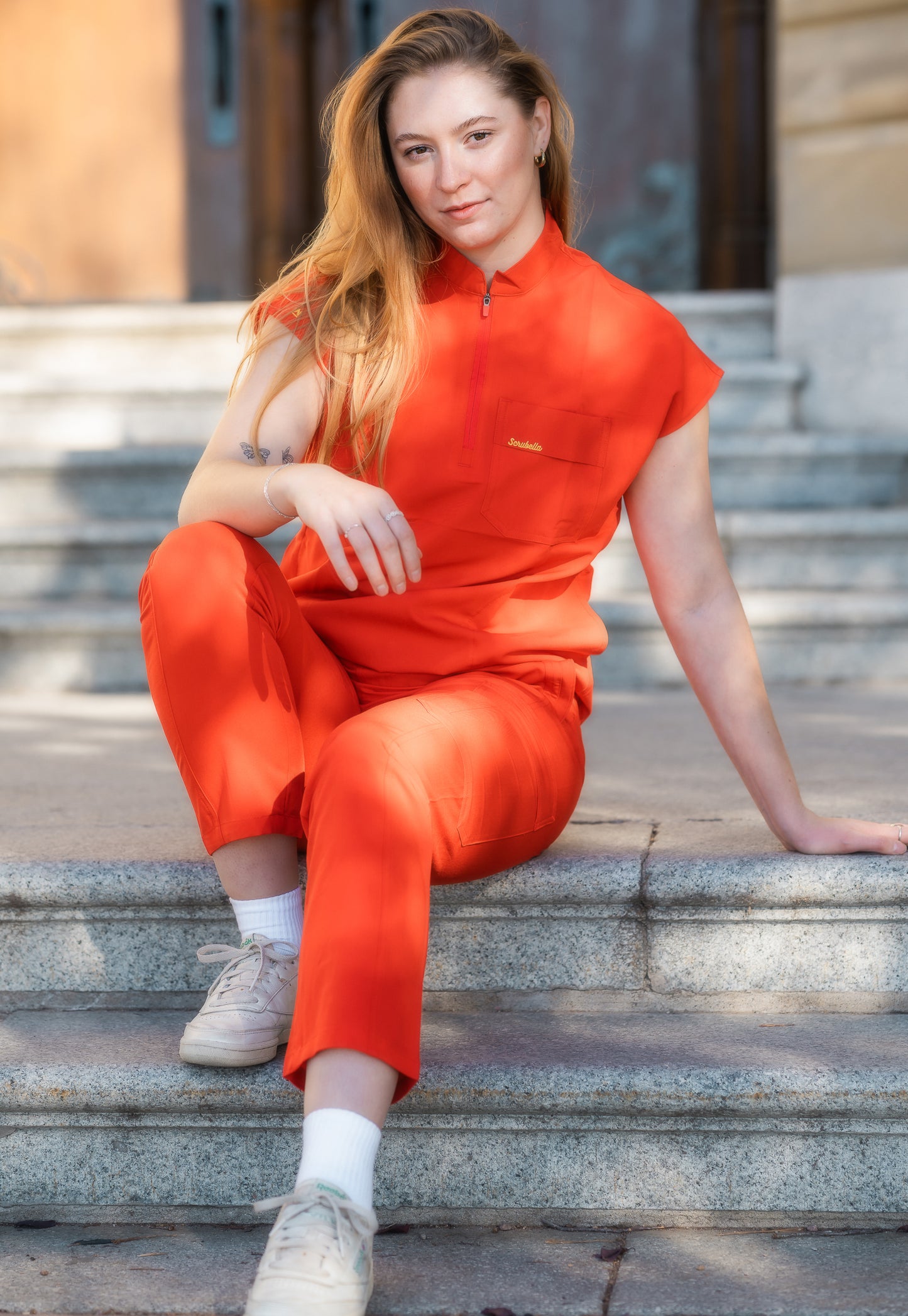 Premium Pro Petite Top Chinese Collar