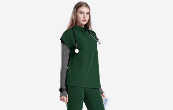 Premium Chinese Collar Women Top Regular Fit
