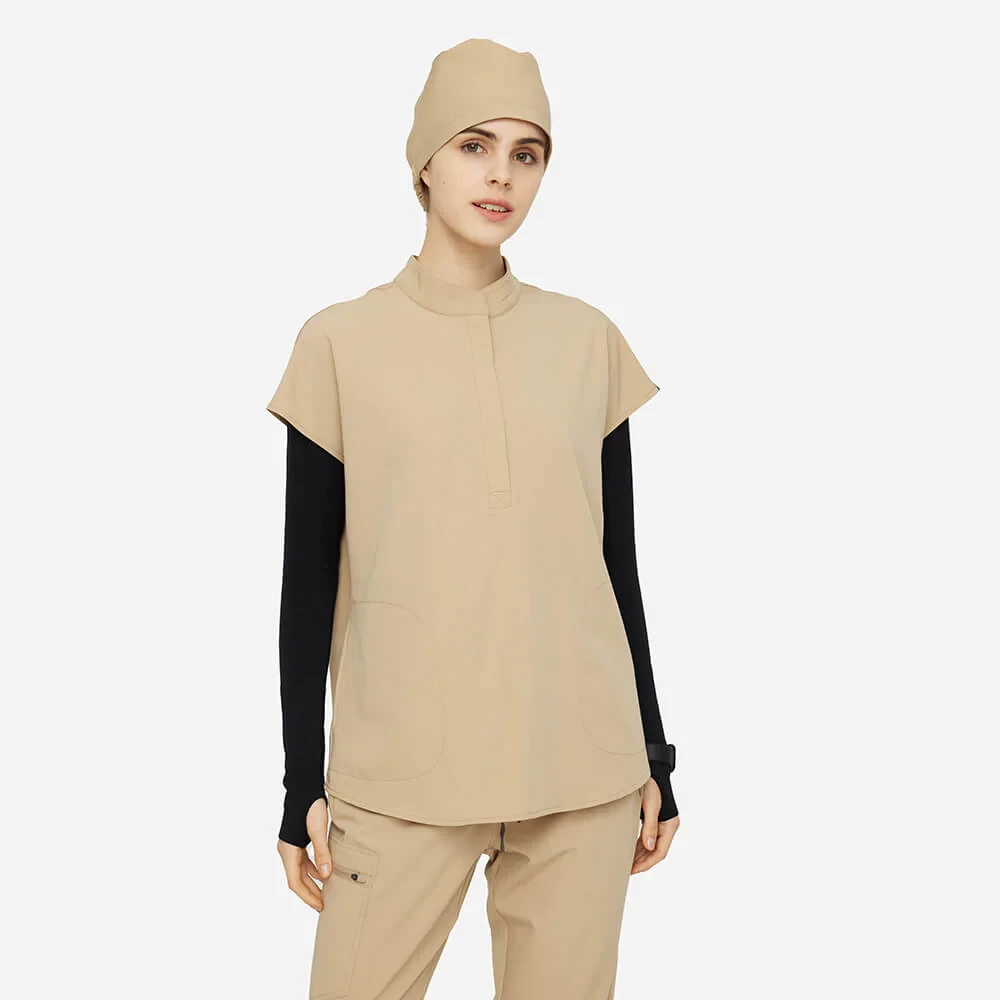 Premium Chinese Collar Women Top Regular Fit