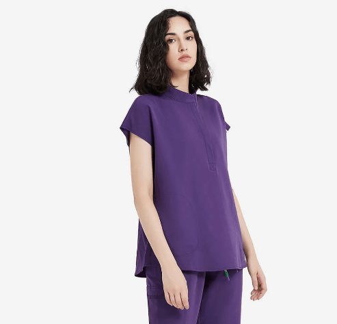 Premium Chinese Collar Women Top Regular Fit
