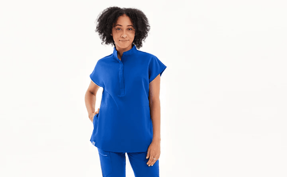 Premium Chinese Collar Women Top Regular Fit