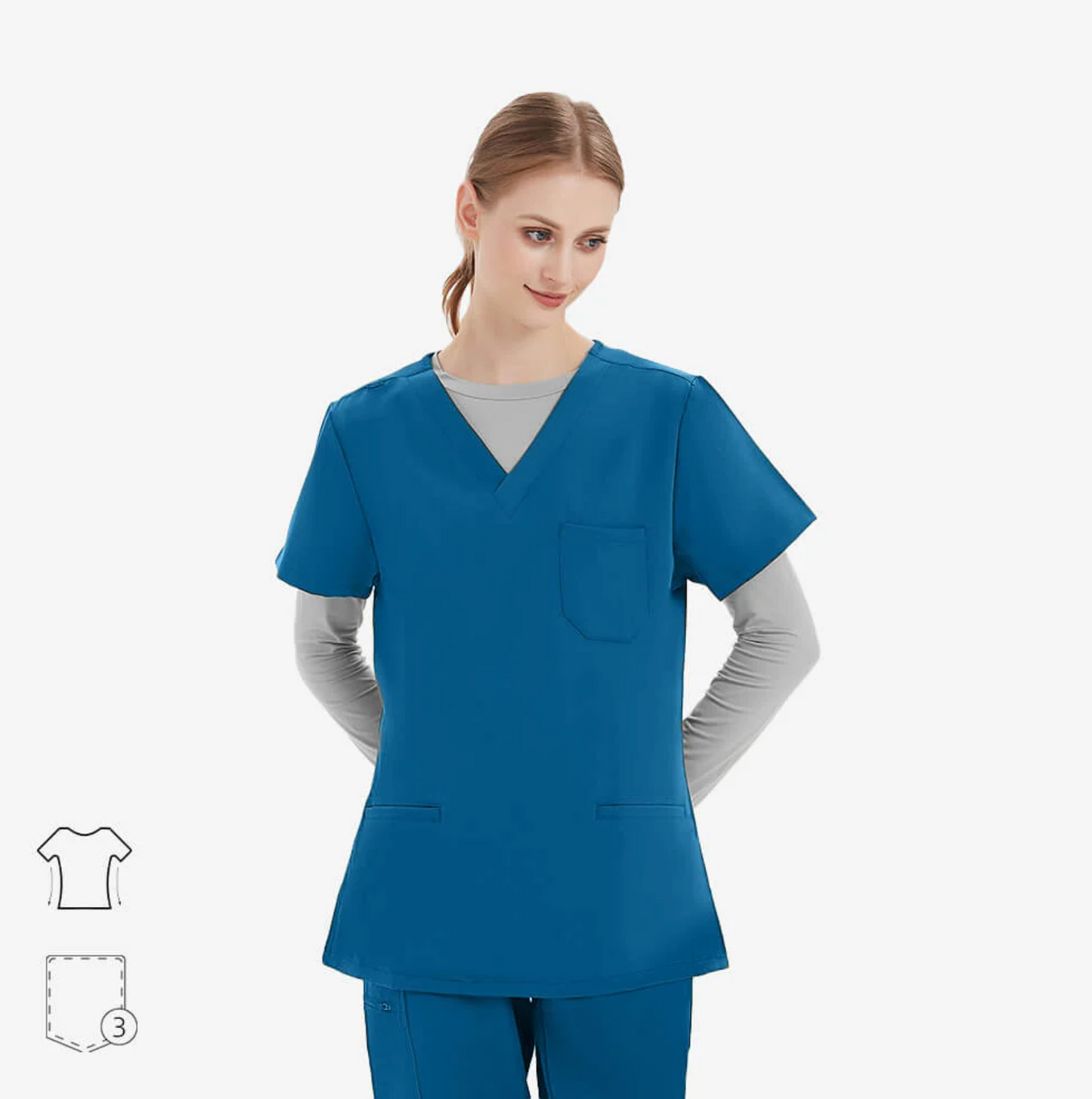 Premium V-NECK Women Top Regular Fit