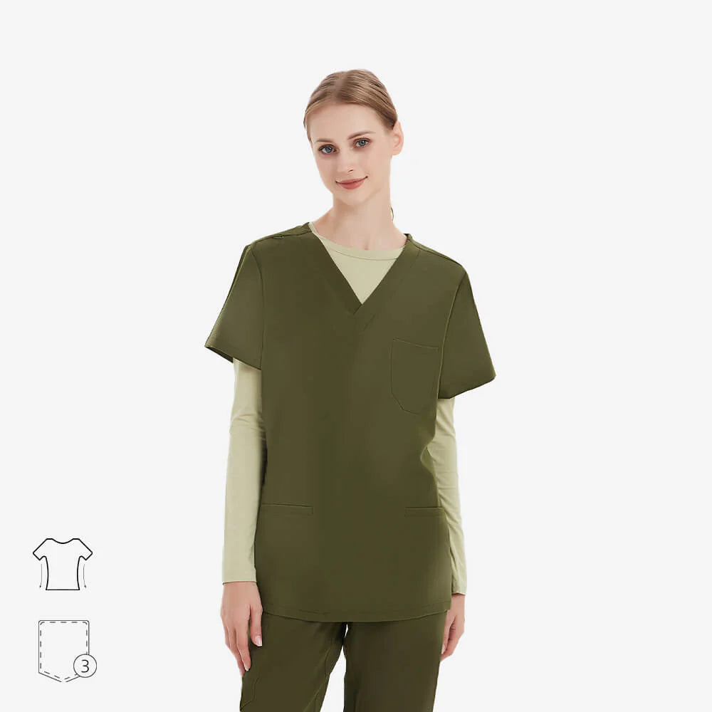 Premium V-NECK Women Top Regular Fit