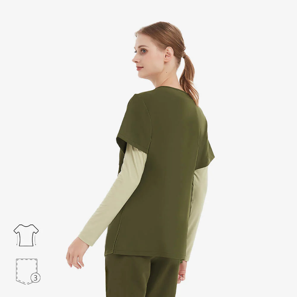 Premium V-NECK Women Top Regular Fit
