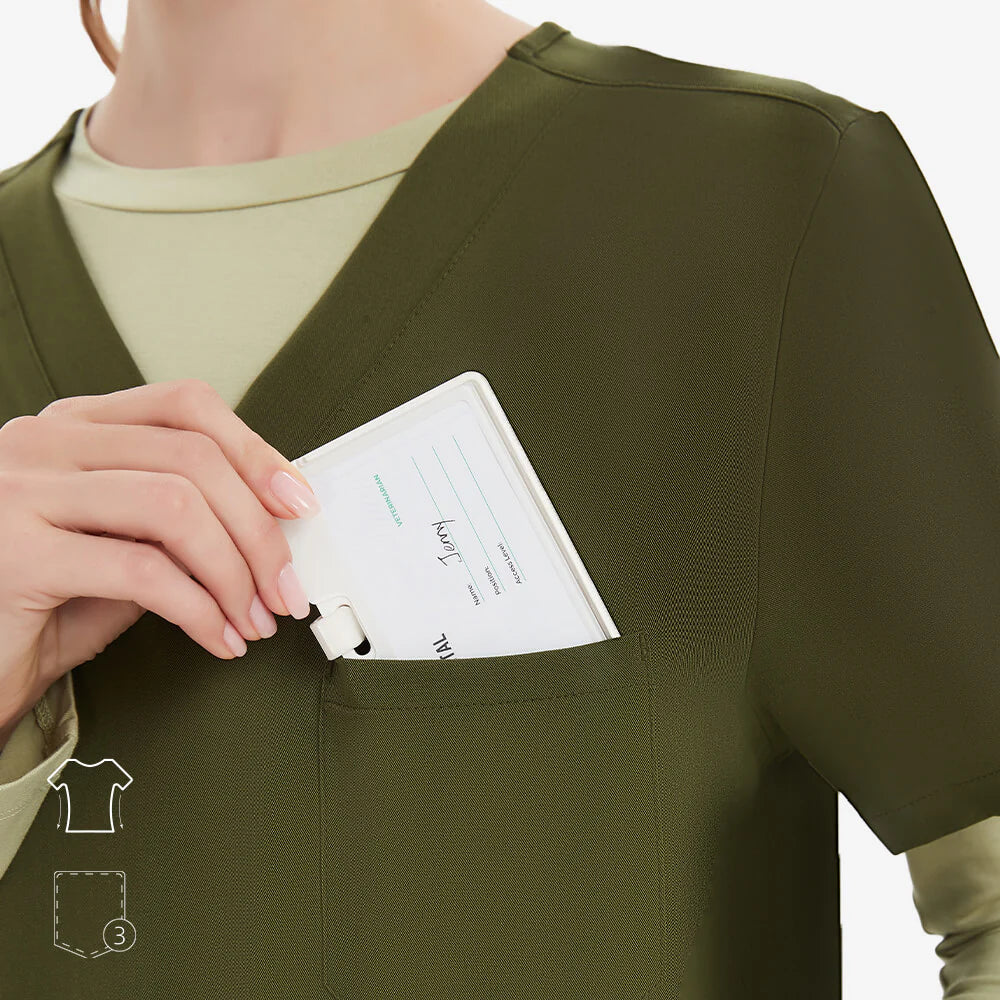 Premium V-NECK Women Top Regular Fit