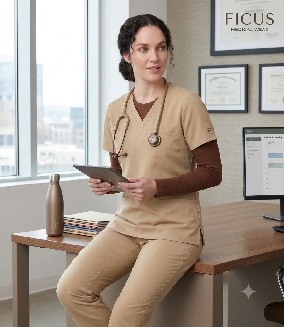 Premium V-neck paired with regular Jogger Pants