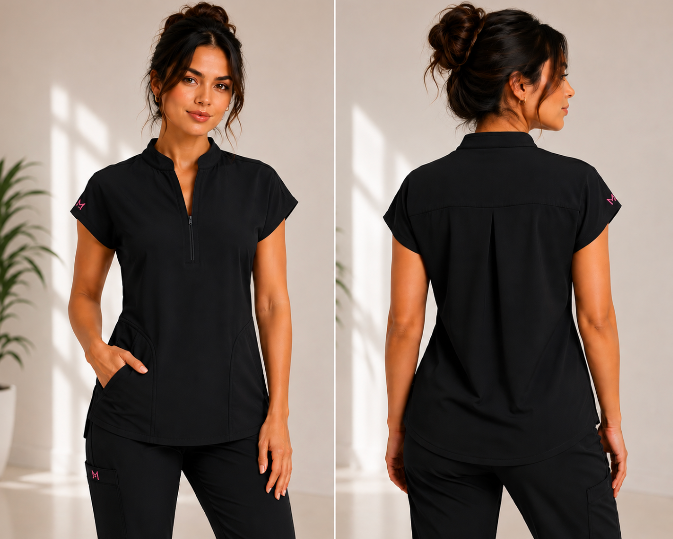 Premium Pro Chinese Collar Top