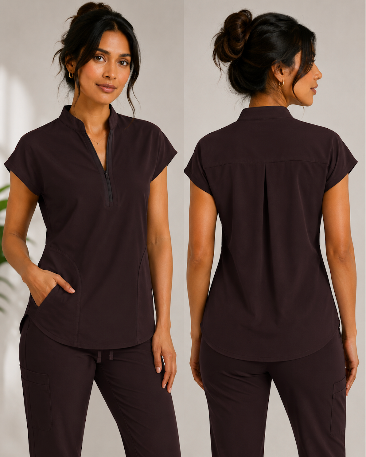 Premium Pro Chinese Collar Top