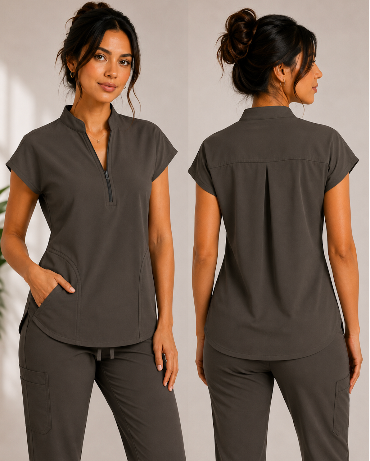 Premium Pro Chinese Collar Top