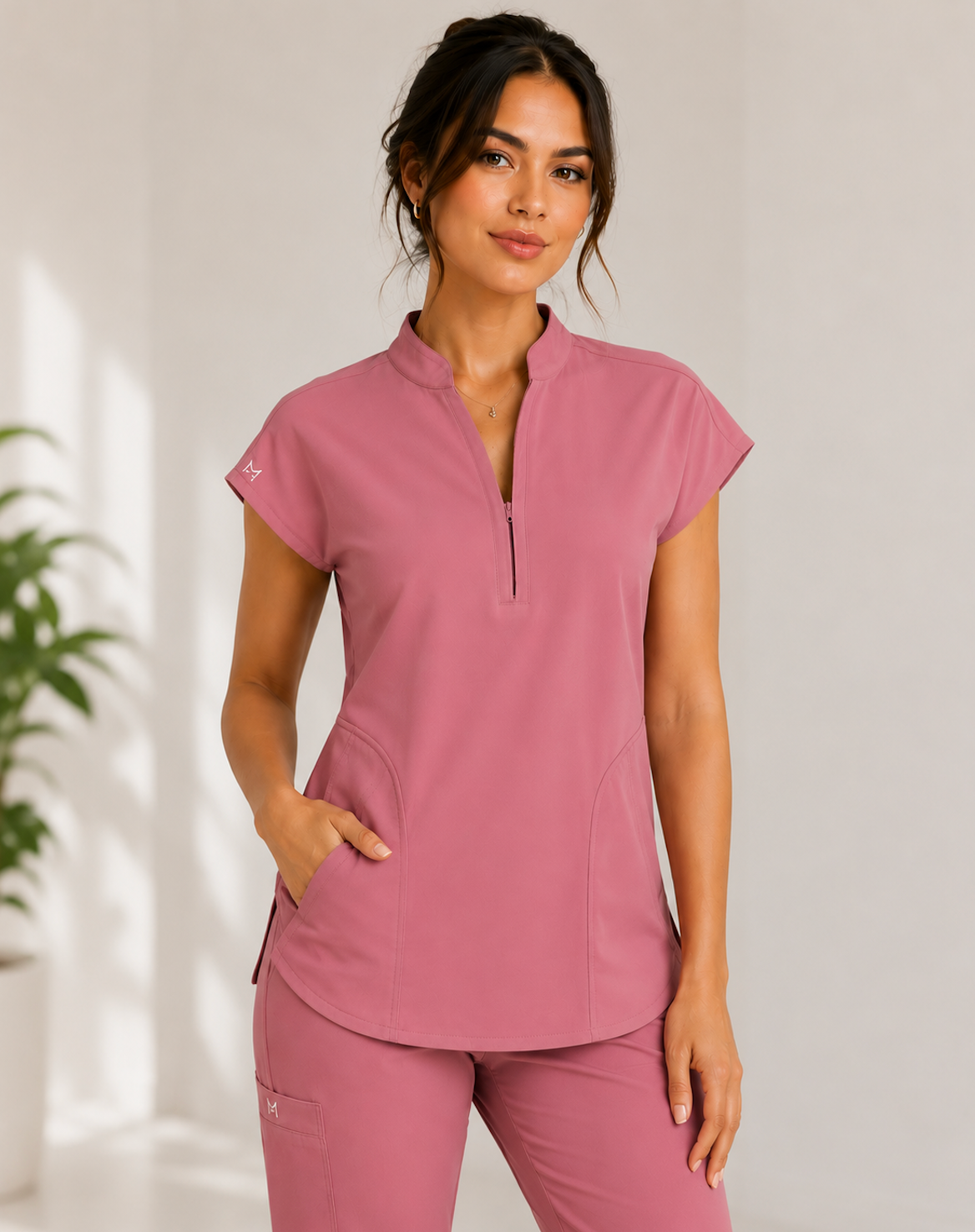 Premium Pro Chinese Collar Top