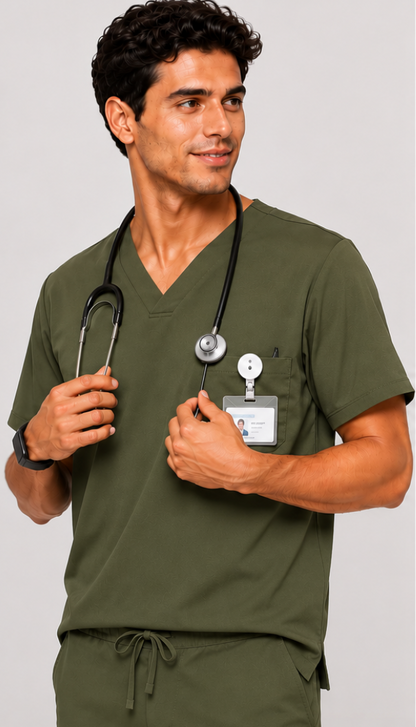 Premium V-Neck Men Top Regular Fit