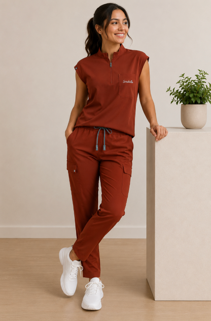 Premium Pro Petite Top Chinese Collar