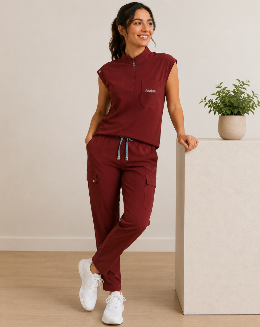 Premium Pro Petite Top Chinese Collar